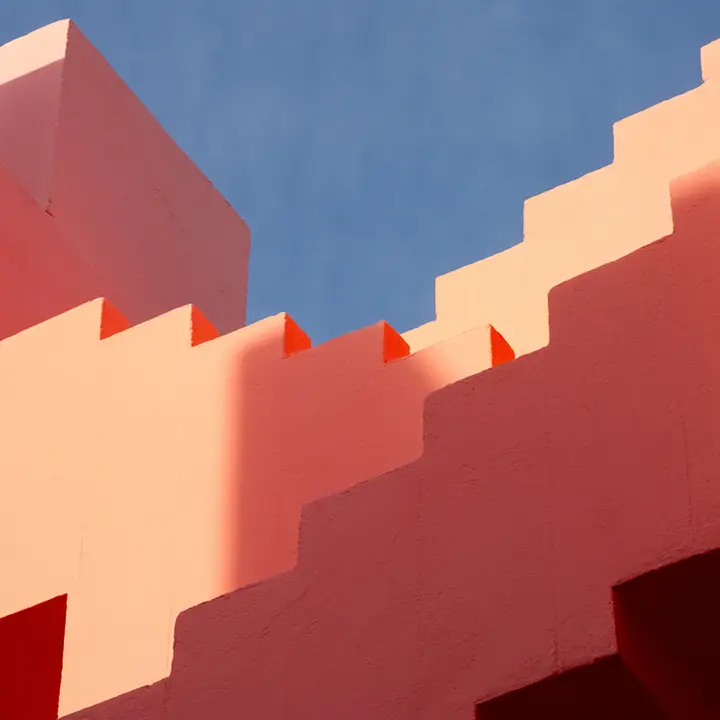 Minimal visual style example